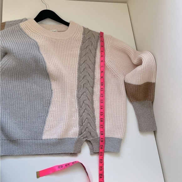 ARITZIA WILFRED Lonell Wool Colorblock Sweater - Picture 8 of 11